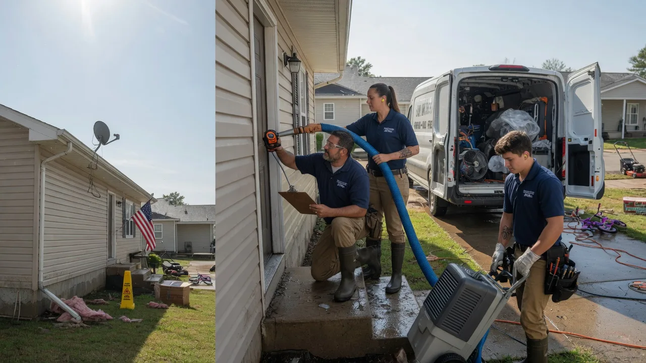 Ceiling Water Damage Restoration in Topeka, IN near me